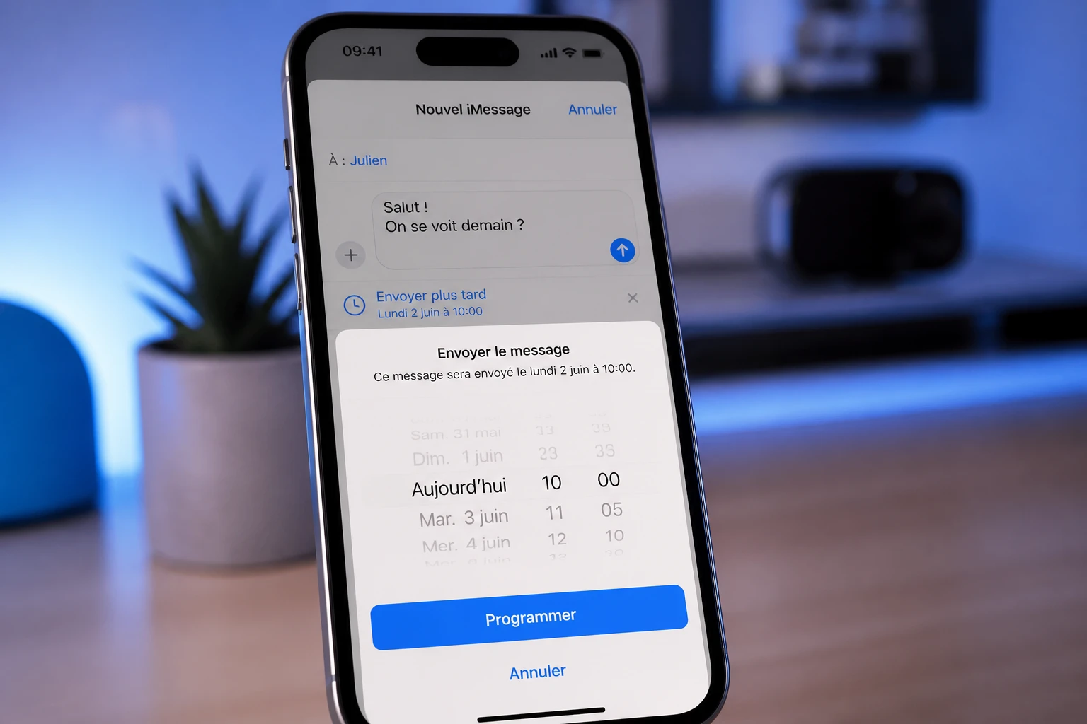 Comment programmer un message sur iPhone : toutes les méthodes