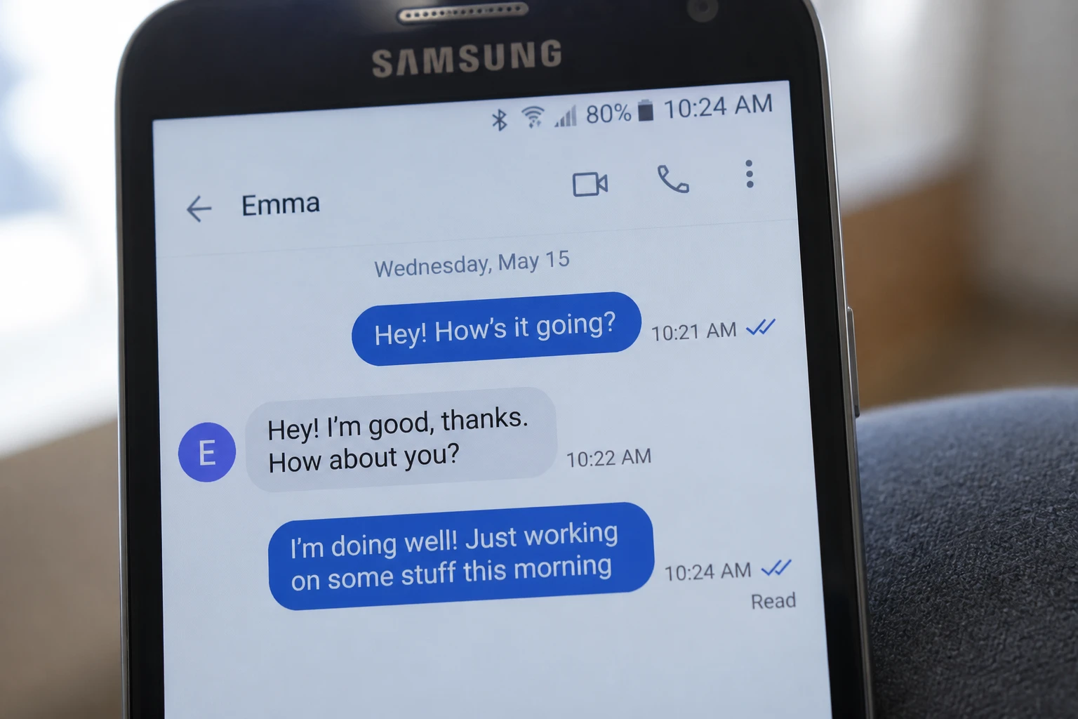 Comment voir si un SMS est lu sur Samsung : SMS, RCS et alternatives