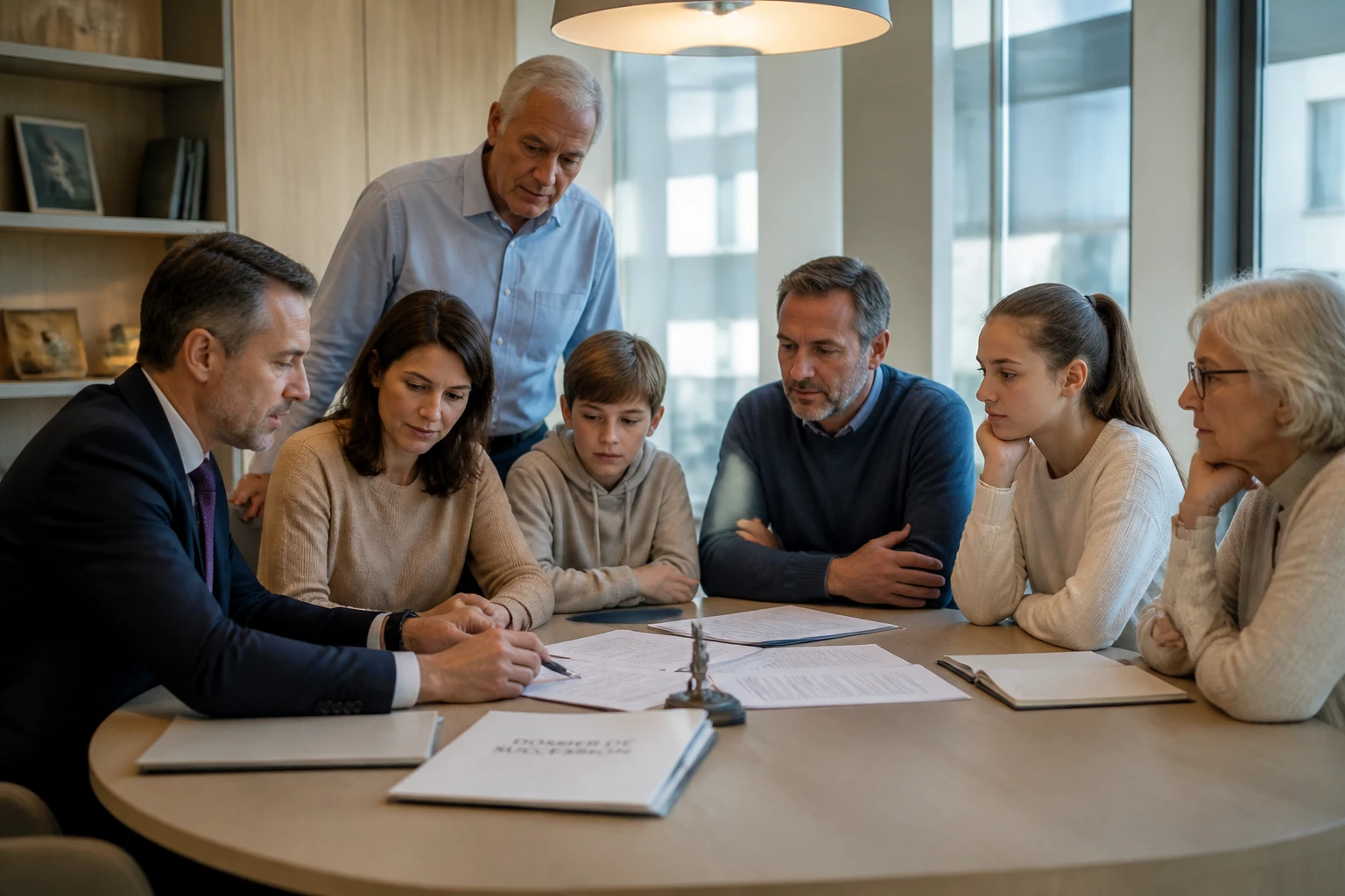 Succession : père décédé et belle-mère vivante, vos droits